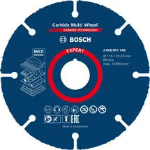 Bosch Expert Carbide Multi Wheel Trennscheibe 115 mm 1 St.