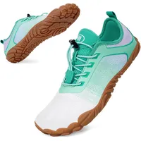 Bigzagger Barfußschuhe Damen Herren Traillaufschuhe mit Breite Zehenbox und Zero-Drop Sohlen Leicht Atmungsaktiv Barfuss Schuhe Komfort rutschfest Zehenschuhe Sportschuhe Fitnessschuhe - 42 EU