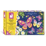 Janod - Kreativ-Set Schmetterlinge aus Leuchtsand – Les Ateliers du Calme – Bastelset für Kinder – Feinmotorik & Konzentration – Ab 6 Jahren, J07991