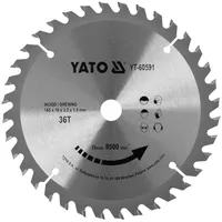 Yato TCT-Sägeblatt für Holz 165 x 36 t x 16 mm