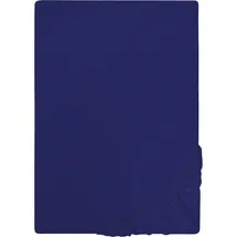 biberna 0077155 Jersey 180 x 200 - 200 x 200 cm saphir