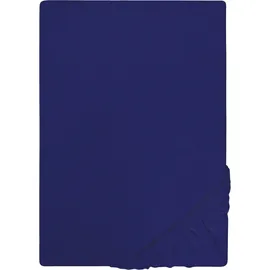 biberna 0077155 Jersey 180 x 200 - 200 x 200 cm saphir