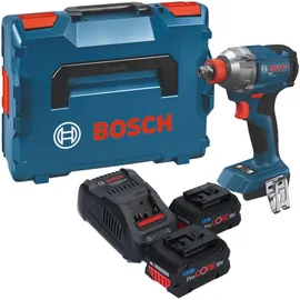 Bosch GDX 18V-285 inkl. 2 x 5,5 Ah + Ladegerät + L-Boxx