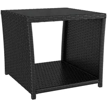 vidaXL Beistelltisch 0 x 0 x 0 cm Schwarz