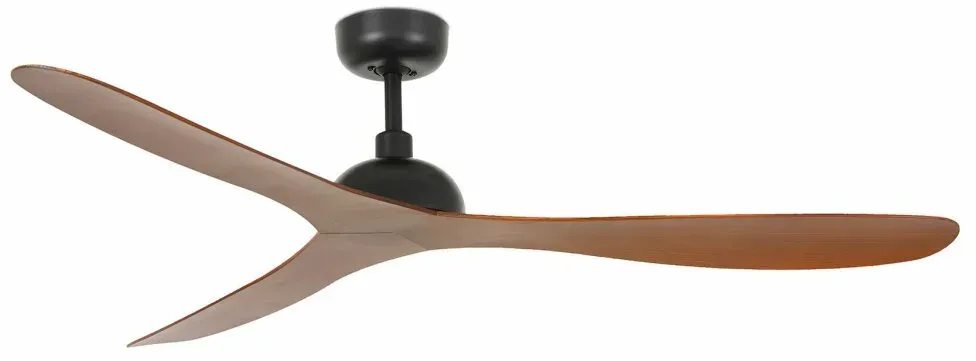 Faro GOTLAND schwarz/holz Deckenventilator SMART