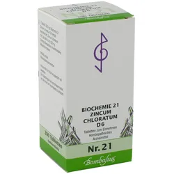 Biochemie 21 Zincum chloratum D6 Tabletten