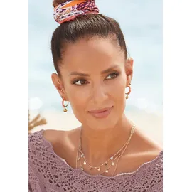 LASCANA Kette mit Anhänger Damen goldfarben Gr.