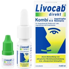 Kenvue Livocab direkt Kombi 4 ml Augentr.+5 ml Nasenspray 1 P