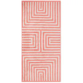 Ross Grafik Kinderhandtuch 50 x 100 cm rosenholz/silbergrau