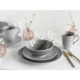 CreaTable Sofia Kombiservice 8-tlg. grau