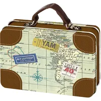 Moses Fernweh Mini-Reisekoffer Gr.ONESIZE - Zubehör - braun|petrol-türkis
