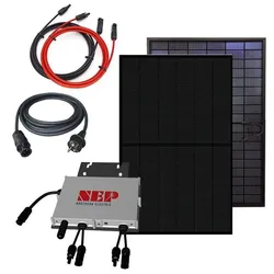 Durasun Balkonkraftwerk 800 W mit 890W Solarleistung