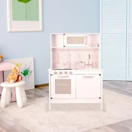 AGA Kinder-Retro-Holzküche aus MDF mit BOHO-Zubehör