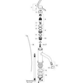 Hansgrohe Axor One Einhandmischer Chrom