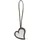 Liebeskind Berlin Heart Mirror Pendant Braun