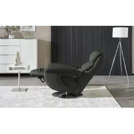 HIMOLLA Relaxsessel 7628 Leder 83 x 107 x 88 cm Schwarz mit Relax-Funktion
