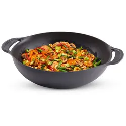 WEBER Wok, Gusseisen/Stahl, geeignet für Gourmet BBQ-System - schwarz