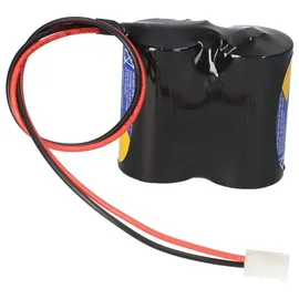 Akkuman Ersatzbatterie kompatibel ABUS Security-Center für 2WAY-Funksirene 2x2er Set Varta Stecker