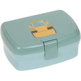 Lässig Brotdose & Trinkflasche Set - Lunch Set mit Lunchbox und Trinkflasche (460 ml)/Tiny Drivers Excavator