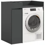 MID.YOU Waschmaschinenschrank Free 95 x 101 x 60 cm Anthrazit