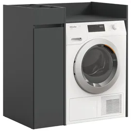 MID.YOU Waschmaschinenschrank Free 95 x 101 x 60 cm Anthrazit