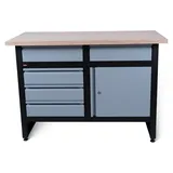 Stier Werkbank Basic, mit 5 Schubladen