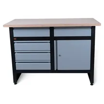Stier Werkbank Basic, mit 5 Schubladen