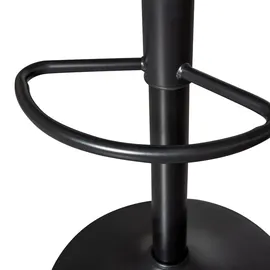 Woood Barhocker »Isaac« Höhenverstellbar, Breite 39 cm schwarz