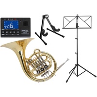 Classic Cantabile WH-701 L Kinder Bb-Waldhorn Schüler-Waldhorn Set