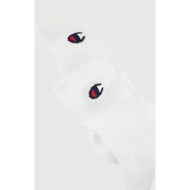 Champion Unisex 6er Pack weiß 39-42