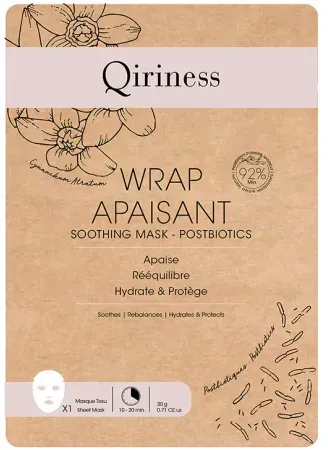 Qiriness Wrap Apaisant Beruhigende Maske 1 Stück