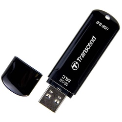 Transcend USB-Stick 16GB USB 3 USB-Stick schwarz