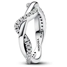Pandora Damenring Timeless 193098C01-56 - silber - 56