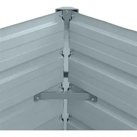 Estexo Hochbeet 100 x 40 x 45 cm Grau