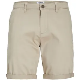 JACK & JONES Bowie Solid Chino Shorts Crockery M