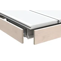 Traumgarten DreamDeck Platinum Abschlussleiste 200 cm creme