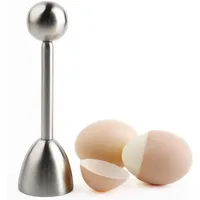 Yiqi Hartei-Cracker Cracker Topper aus Edelstahl Shell Trenner Eggs