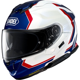 Shoei GT-Air 3 Realm, Integralhelm - Dunkelblau/Weiß/Rot - M