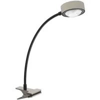 LightMe LED-Klemmleuchte LED 5 W Titan