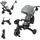 Kinderkraft Dreirad Jazz 3, grau