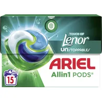 Ariel Vollwaschmittel Flüssig All-in-1 Pods Touch of Unstoppables 15WL - 15.0 WL