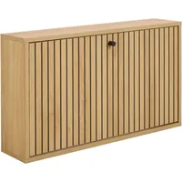 alasans Schuhschrank OLIVIA Eiche Braun 71 x 14 x 43 cm