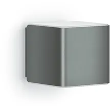 Steinel Außenleuchte L 840 C Connect, smarte Wandleuchte außen, bedienbar per App, Außenlampe dimmbar, 3000 K, Warmweiß, 9.1 W, Anthrazit