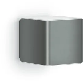 Steinel Außenleuchte L 840 C Connect, smarte Wandleuchte außen, bedienbar per App, Außenlampe dimmbar, 3000 K, Warmweiß, 9.1 W, Anthrazit