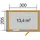 Weka Gartenhaus 123 3,01 x 2,05 m anthrazit