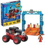Mattel Mega Hot Wheels Monster Trucks Bone Shaker Crush Course (HKF87)