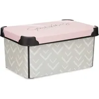 Kipit Aufbewahrungsbox Vibes Kunststoff 5 L (19 x 13,5