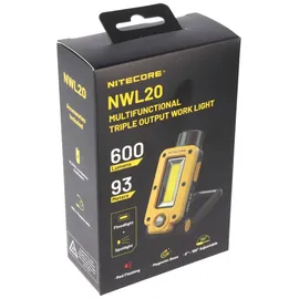 Nitecore NWL20 LED Arbeitsleuchte akkubetrieben 600lm