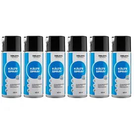 Teslanol 26034 Kältespray T71, 400 ml, 6 Stück