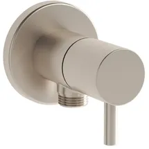 Vitra Origin Eckventil 1/2" x 3/8" Nickel gebürstet